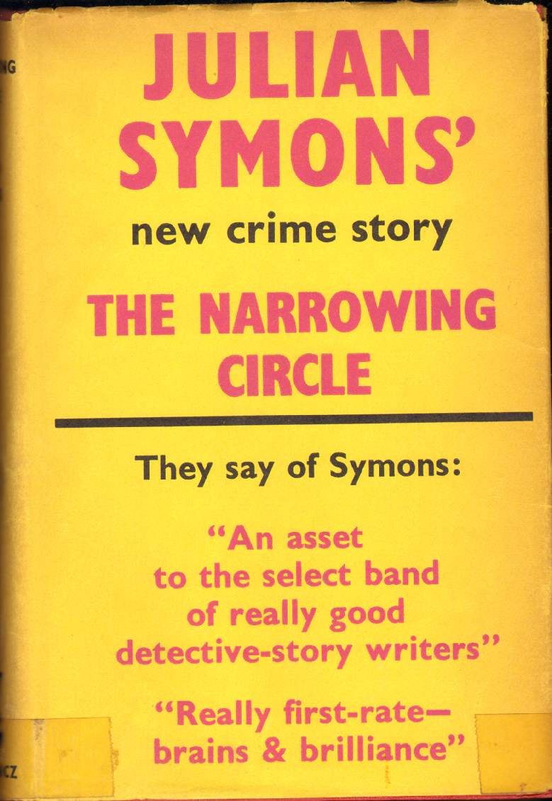 Image for THE NARROWING CIRCLE A Crime Novel