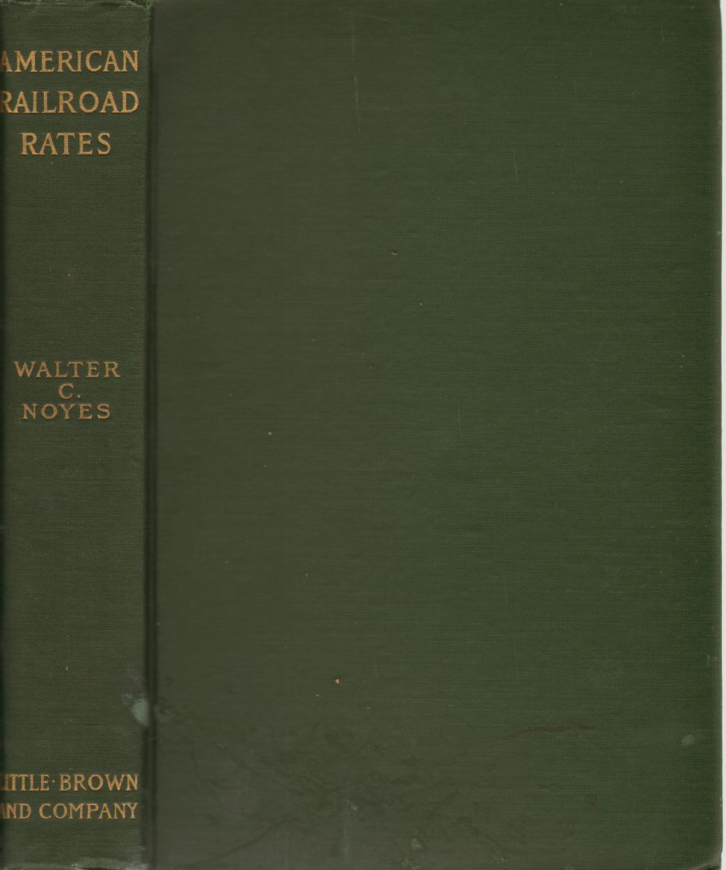 Image for AMERICAN RAILROAD RATES