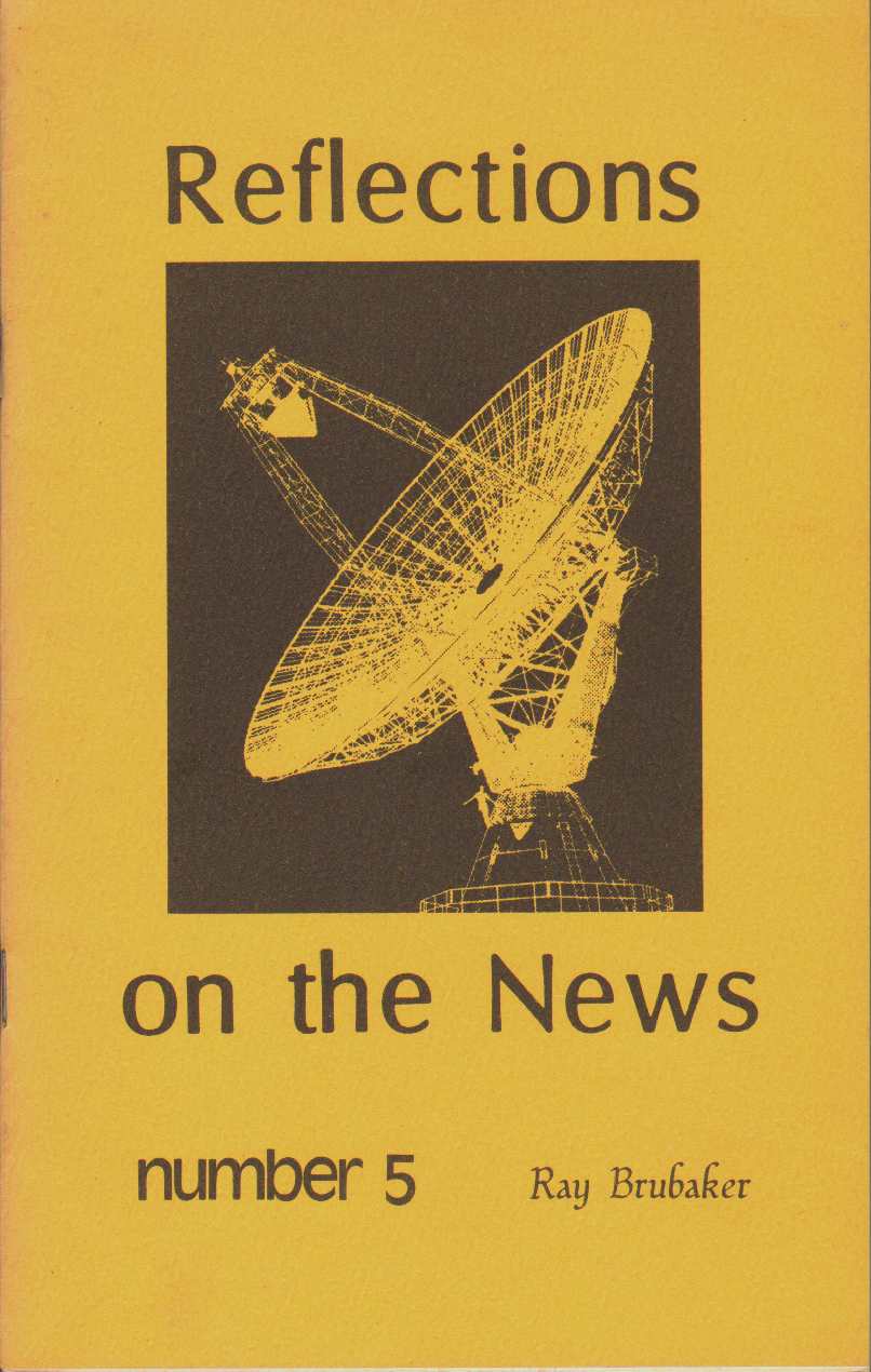 Image for REFLECTIONS ON THE NEWS Number 5