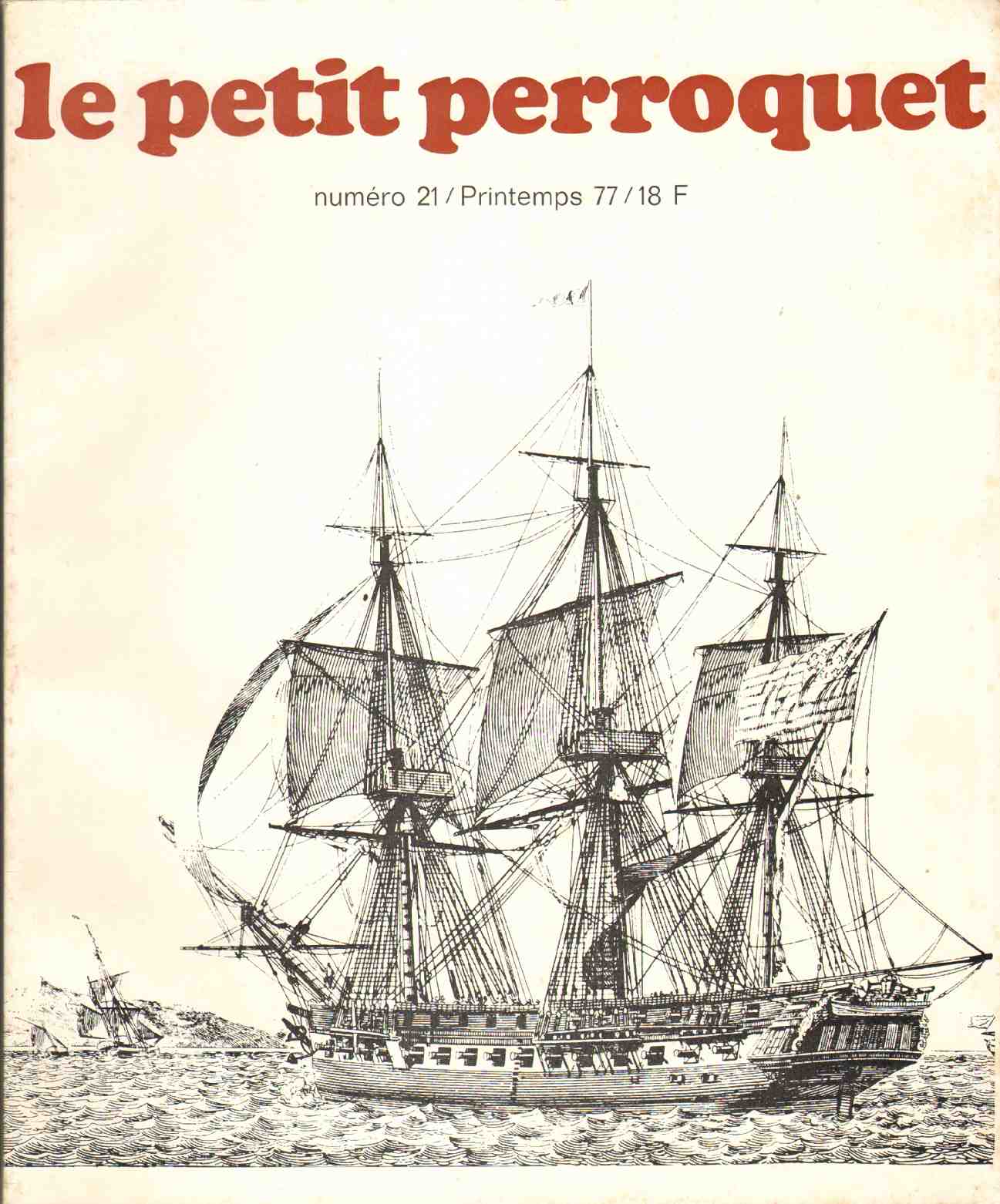 Image for LE PETIT PERROQUET Numéro 21 / Printemps 77 / 18 F
