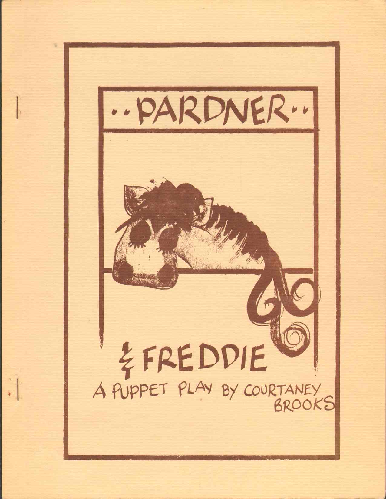 Image for PARDNER AND FREDDIE A Puppet Play