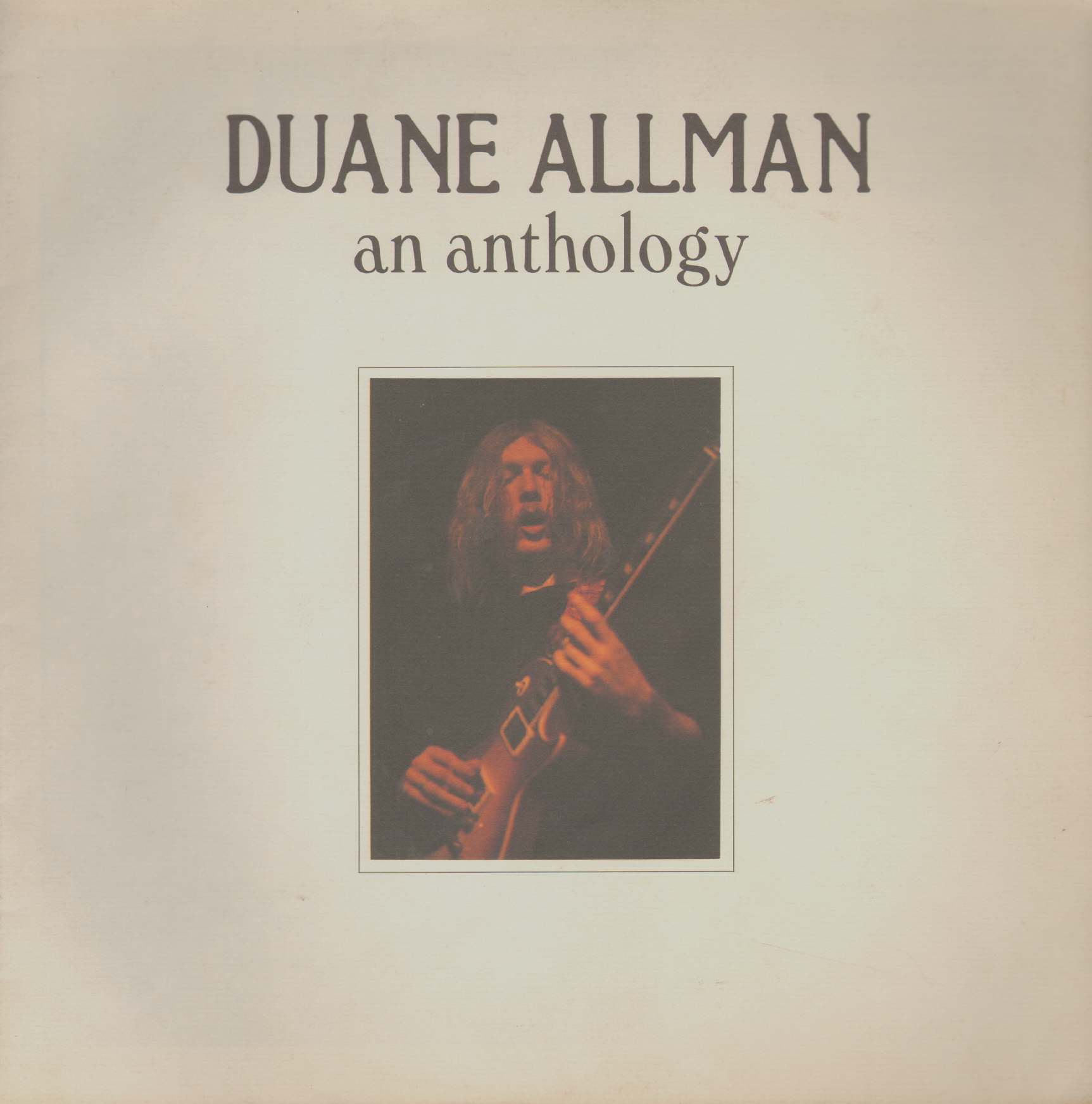 Image for DUANE ALLMAN An Anthology