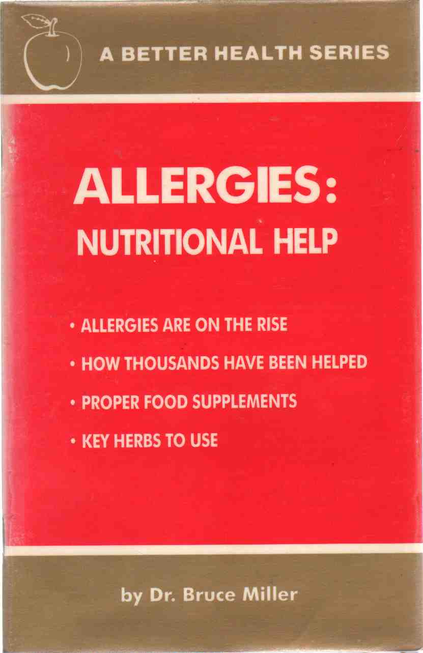 Image for ALLERGIES: Nutritional Help