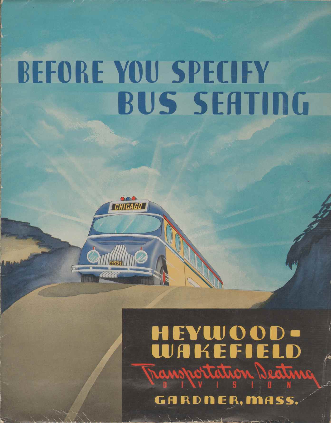 Image for BEFORE YOU SPECIFY BUS SEATING