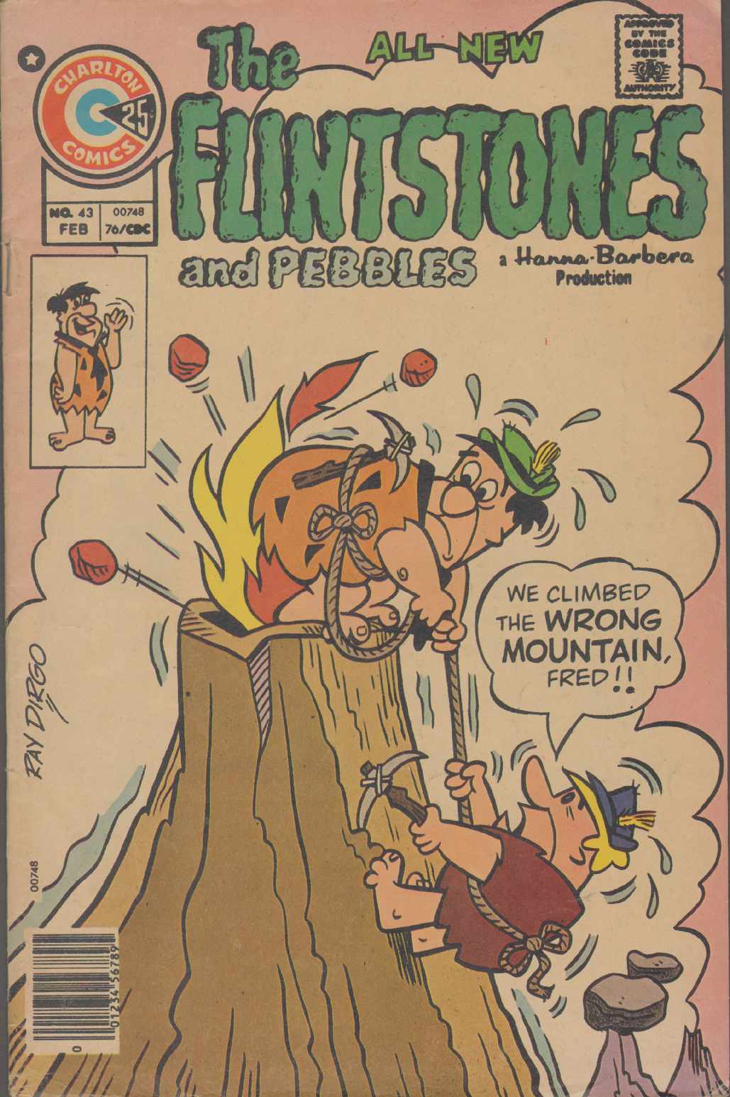 Image for THE ALL NEW FLINTSTONES And Pebbles Vol. 7, No. 43 February 1976