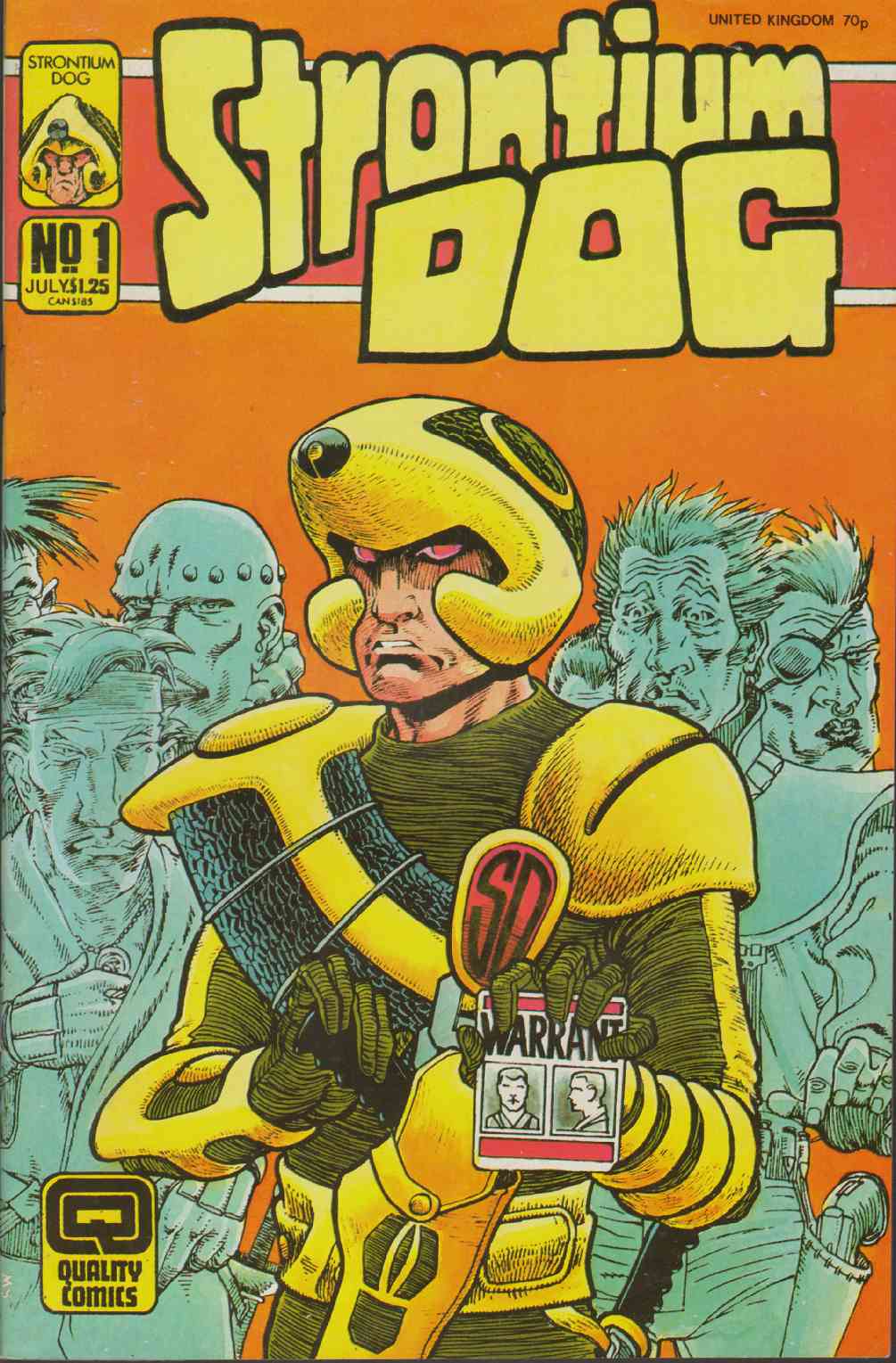 Image for STRONTIUM DOG, VOL. 1, NO. 1, JULY 1987