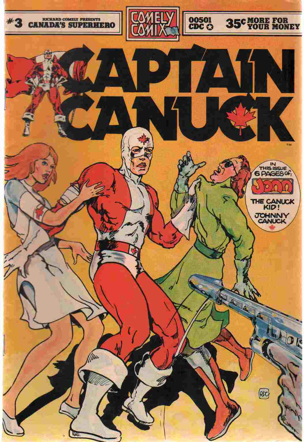 Image for CAPTAIN CANUCK NO 3